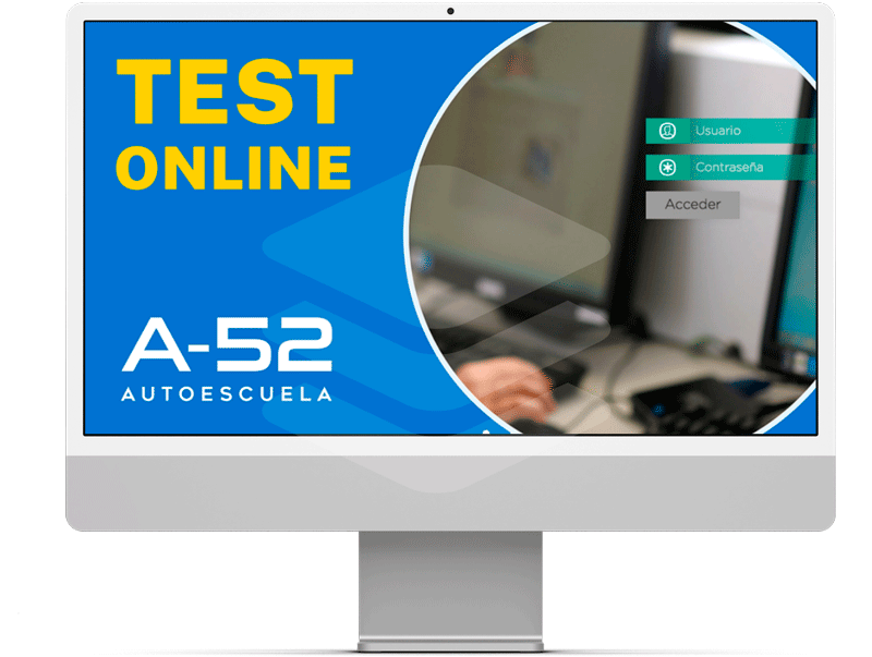 test online autoescuela A-52